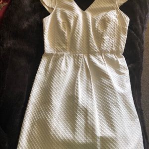 Cream dress, day -evening